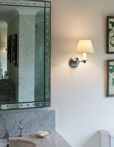 Фото №2 - Светильник настенный на кронштейне для ванной комнаты Sussex(2S125413)