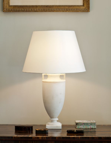 Фото №2 - Лампа настольная алебастровая ваза Etruscan(2S117828)