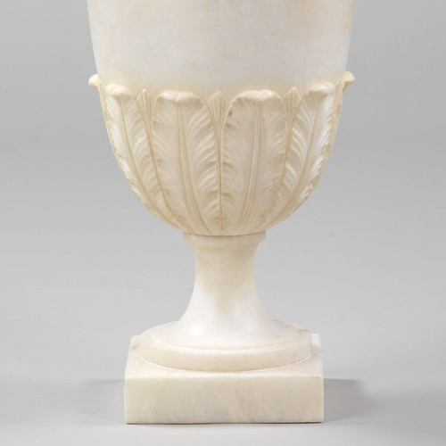Фото №3 - Лампа настольная алебастровая ваза Alba(2S117826)