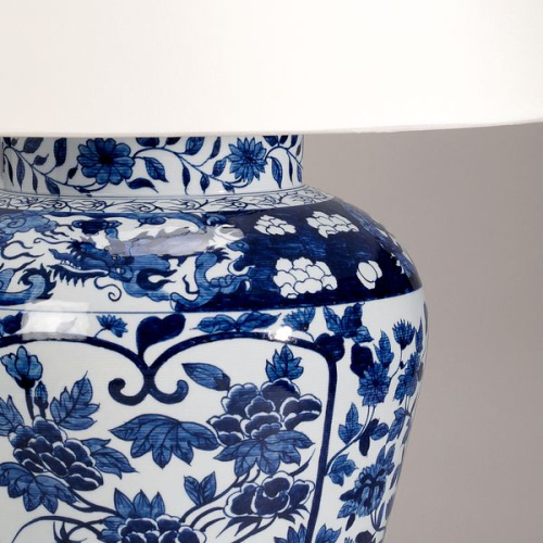 Фото №3 - Лампа настольная ваза Имари - Blue and White(2S117860)