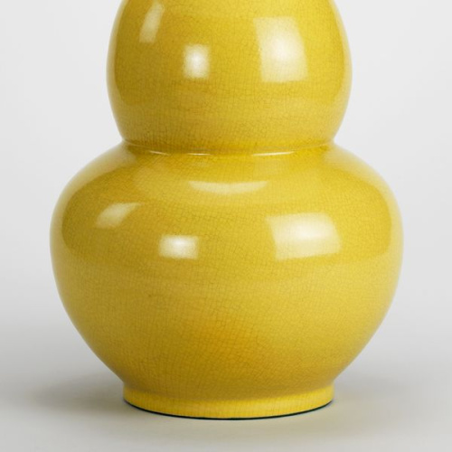 Фото №2 - Лампа настольная в форме тыквы Crackled Yellow(2S117838)