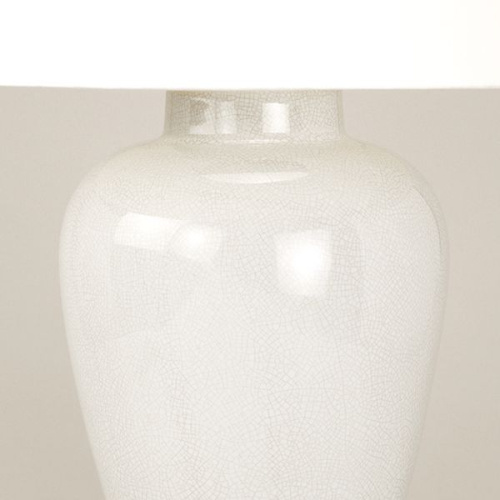 Фото №2 - Лампа настольная в форме дыни Crackled White(2S117835)