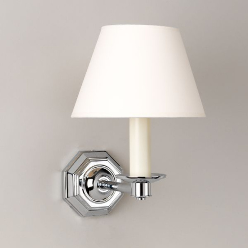 Фото №1 - Светильник настенный для ванной комнаты восьмиугольный(2S125359)
