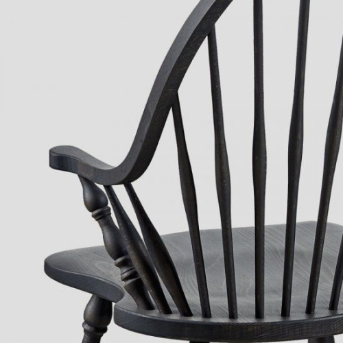 Фото №4 - Комплект из 4-ех винтажных стульев с высокой спинкой(DB004041)