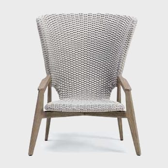Фото №3 - Кресло с высокой спинкой Knit(ET013)