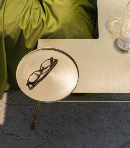 Фото №3 - Угловой приставной столик с торшером Dase(2S135813)